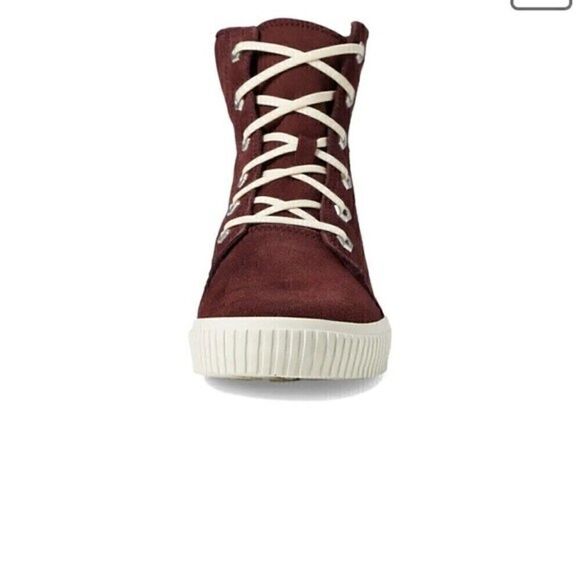 Timberland Women’s Skyla Bay 7" Burgundy Suede Sneaker Boot NIB shoes - Picture 15 of 15